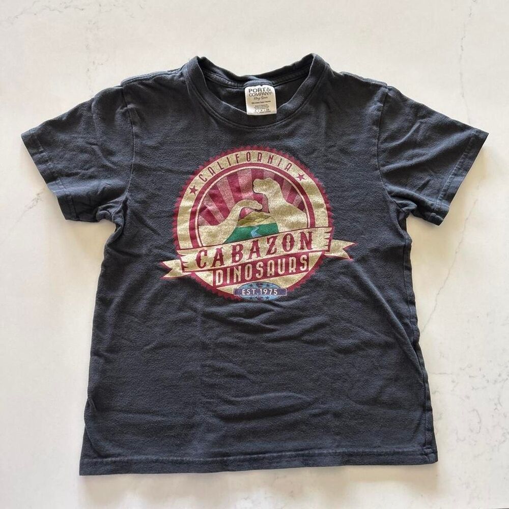 Port-company Black and Grey T-shirt
